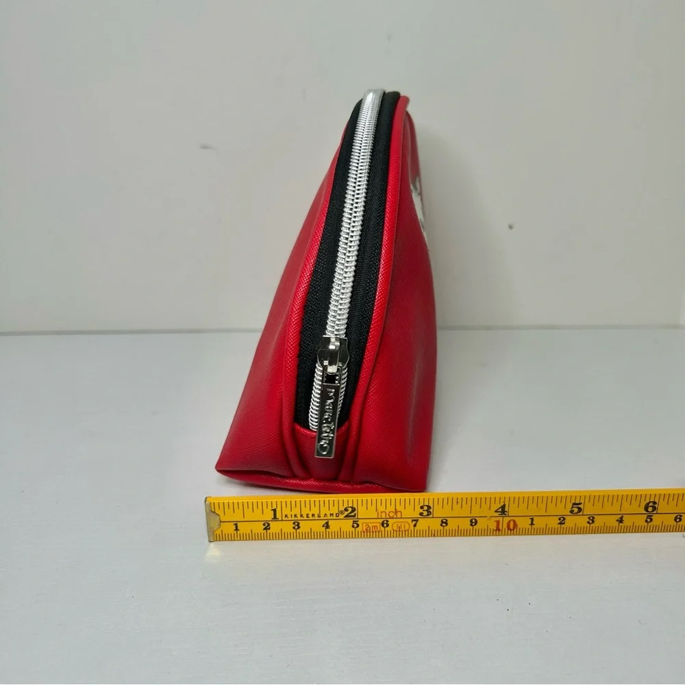 Marc Tetro Westie Terrier Red Cosmetic Bag